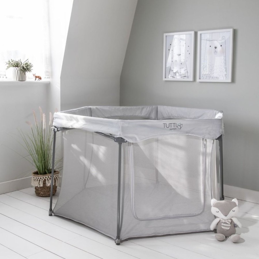 Feeding & Safety Tutti Bambini | Hexa Playpen - Grey