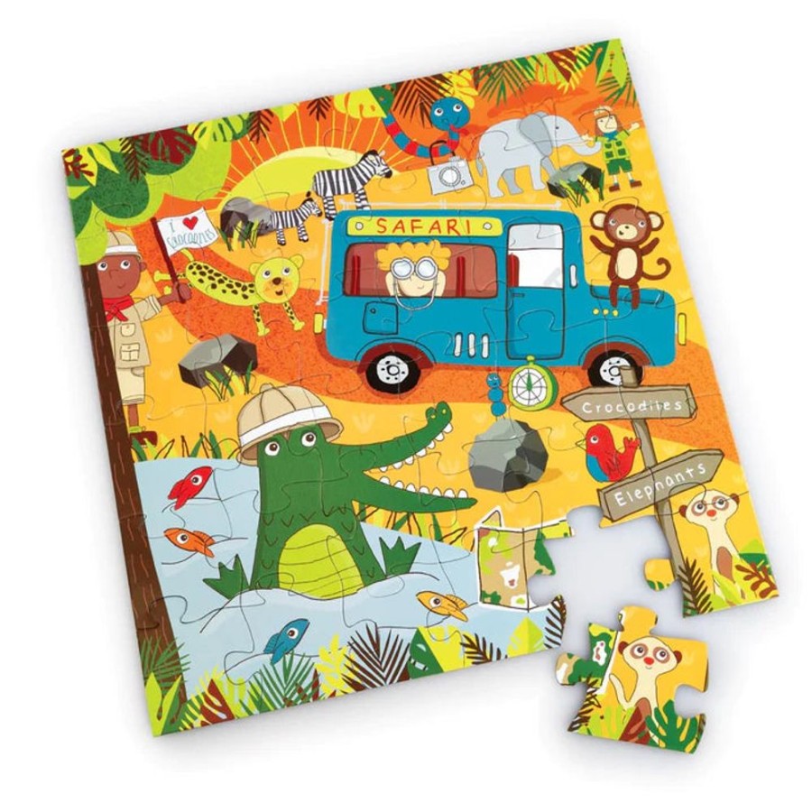 Toys Early Learning Centre | Safari Zoo 36 Piece Floor Jigsaw Puzzle