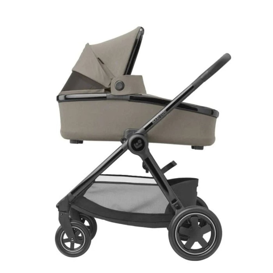 Pushchairs Maxi Cosi | Adorra 2 Luxe & Oria Carrycot - Twillic Truffle (Ex Display)