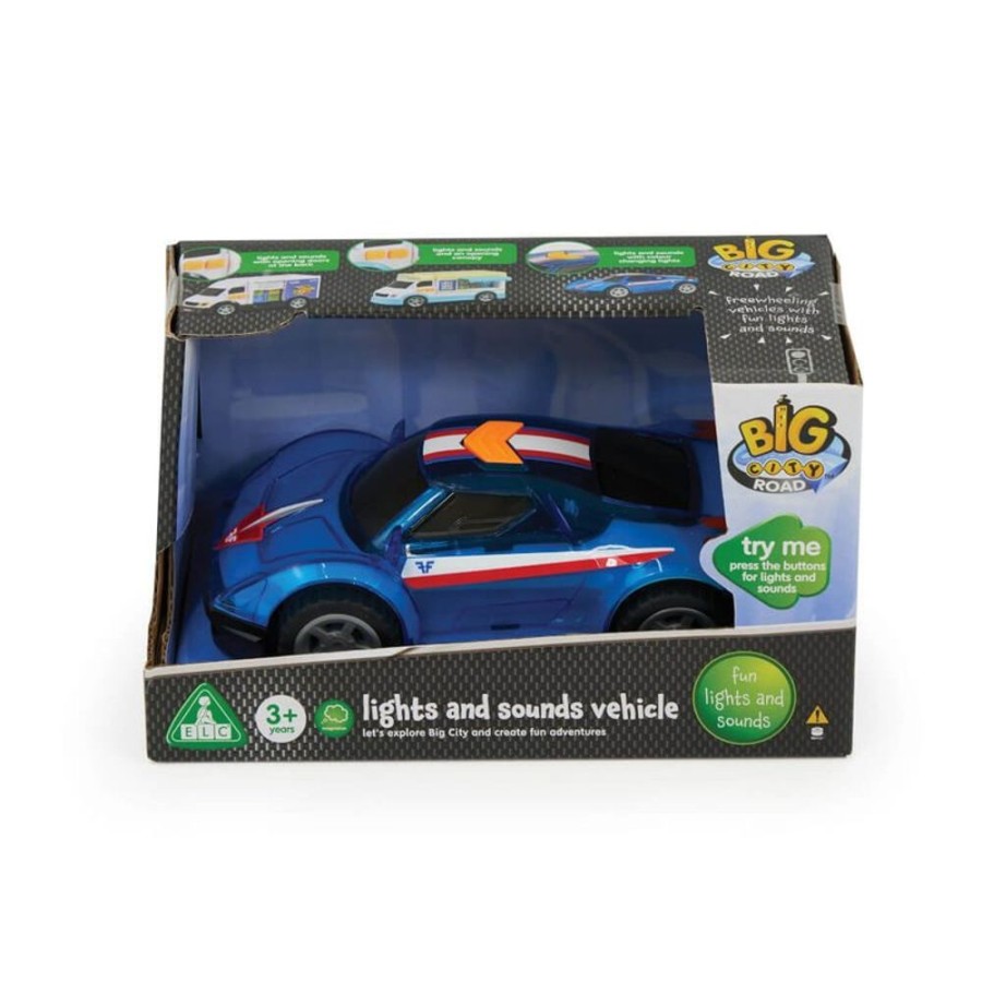 Toys Early Learning Centre | Big City Lights And Sounds Racing Car