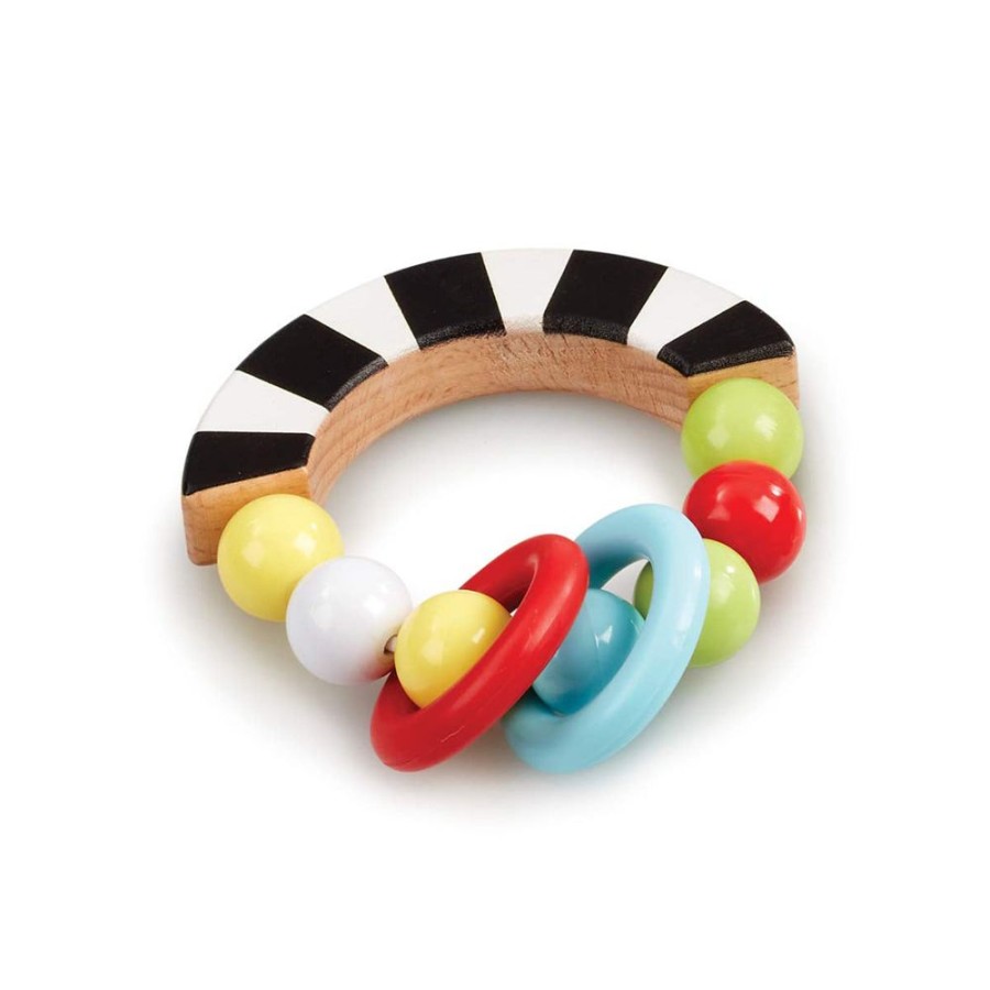 Toys Early Learning Centre | Wooden Bead Rattle