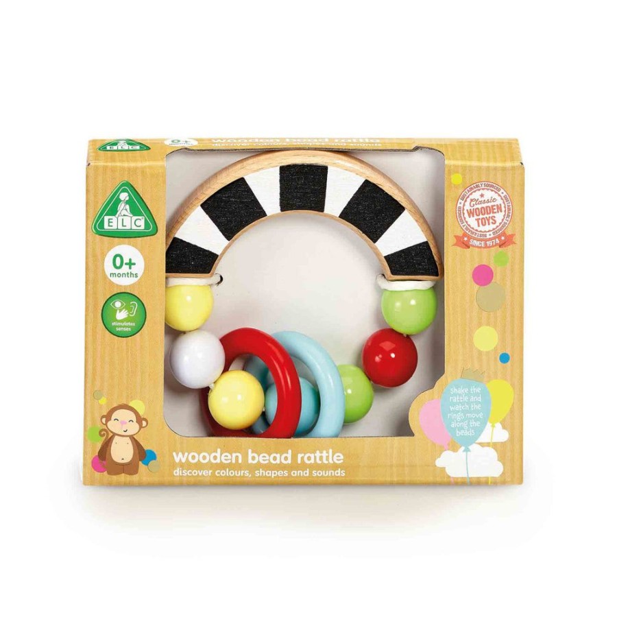 Toys Early Learning Centre | Wooden Bead Rattle