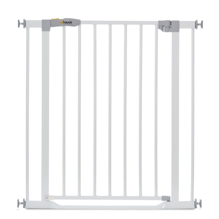 Feeding & Safety Hauck | Clear Step Gate - White