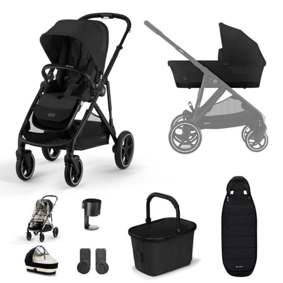 Pushchairs Cybex | Gazelle S Complete Newborn Bundle