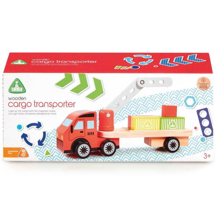 Toys Early Learning Centre | Wooden Cargo Transporter Vehicle