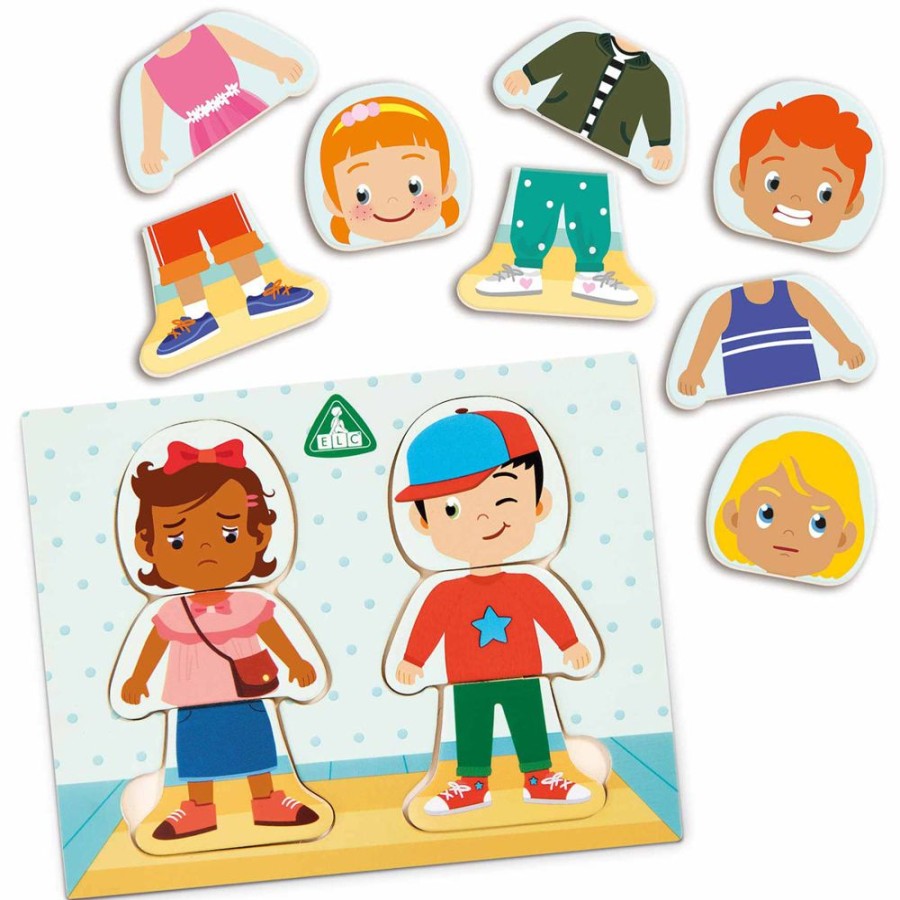 Toys Early Learning Centre | Wooden Dress Up Puzzle