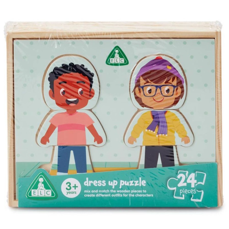 Toys Early Learning Centre | Wooden Dress Up Puzzle