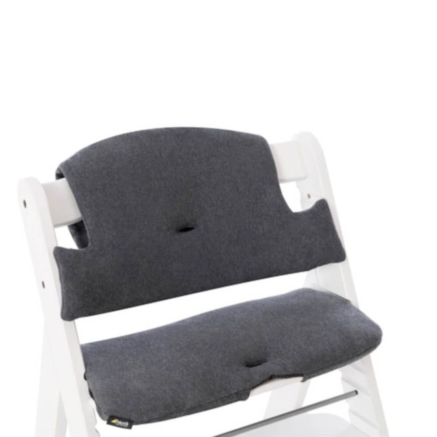 Feeding & Safety Hauck | Alpha Highchair Pad Select - Jersey Charcoal