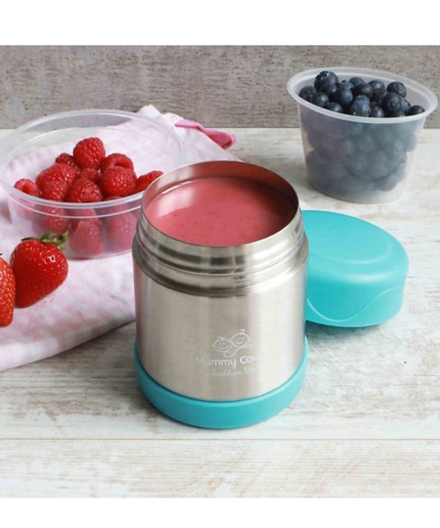 Feeding & Safety Mummy Cooks | Food Flask 300Ml - Blue