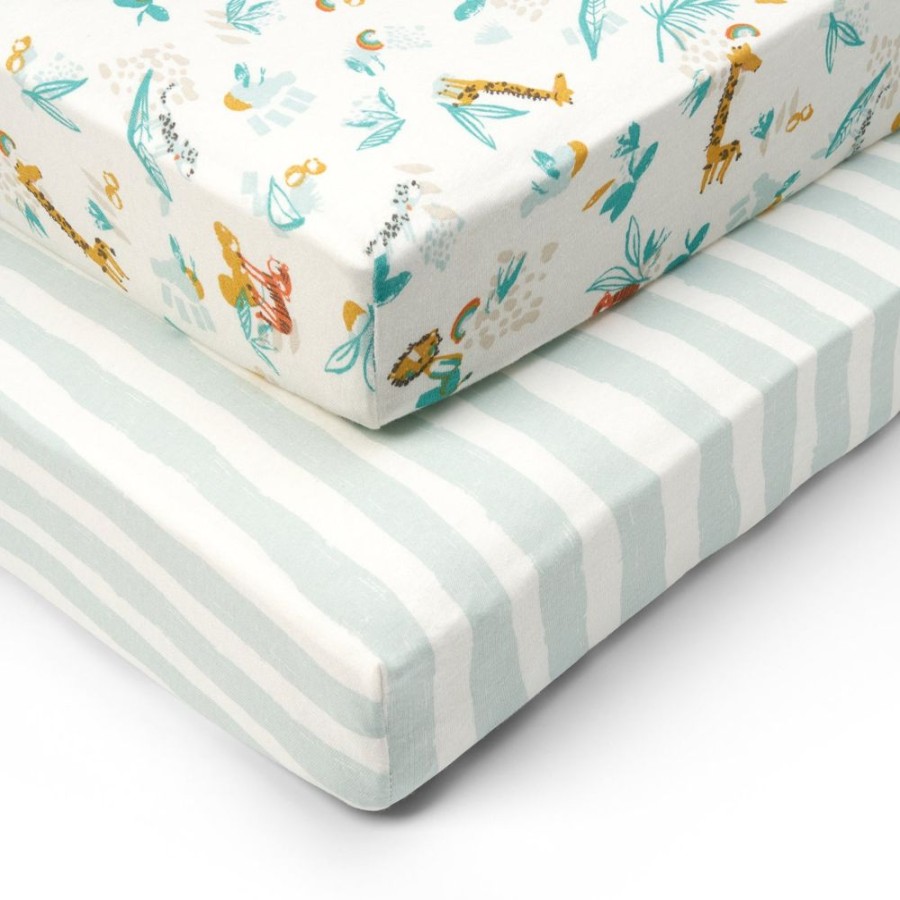 Nursery Tutti Bambini | Fitted Cot Bed Sheets 2Pk