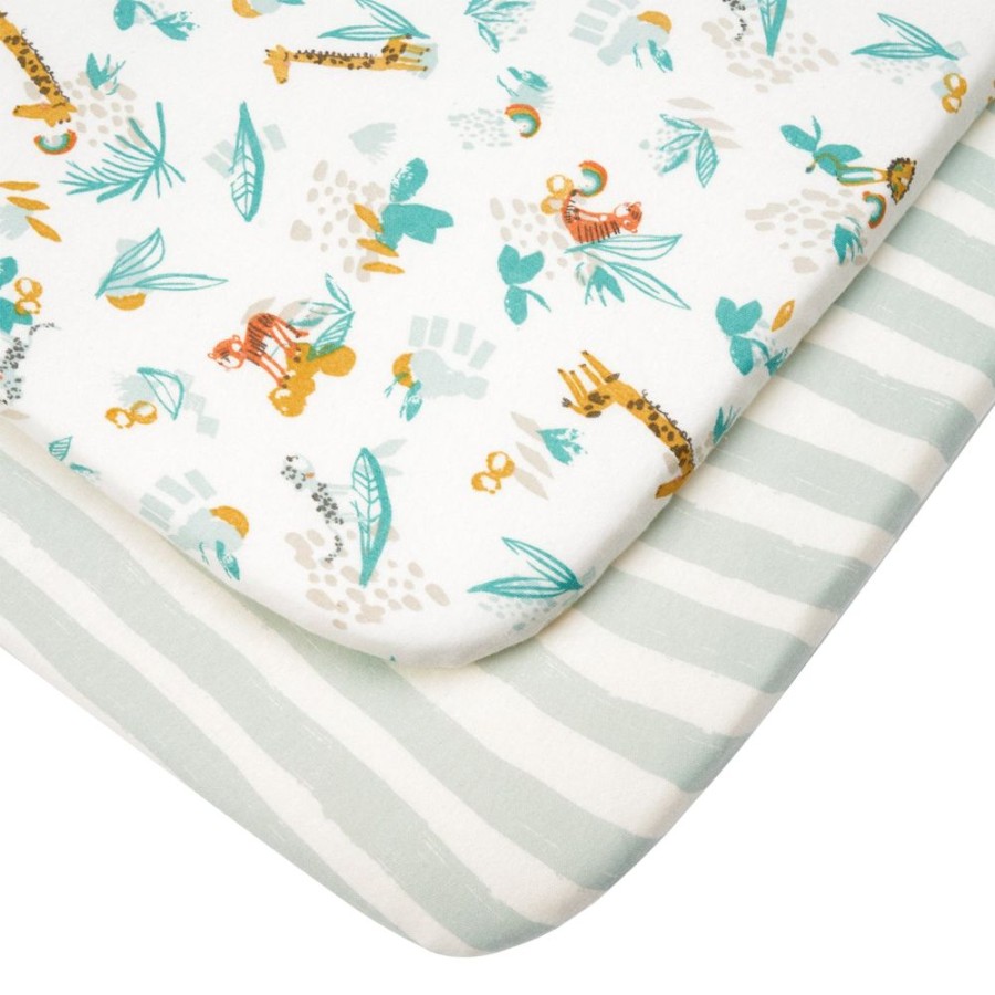 Nursery Tutti Bambini | Fitted Cozee Crib Sheets 2Pk