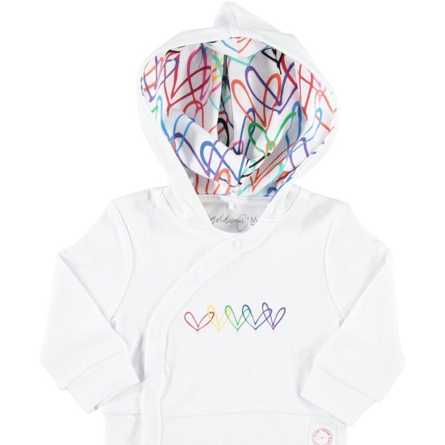 Clothing & Gifts From Babies with Love | #Lovewall Organic Baby Hoodie