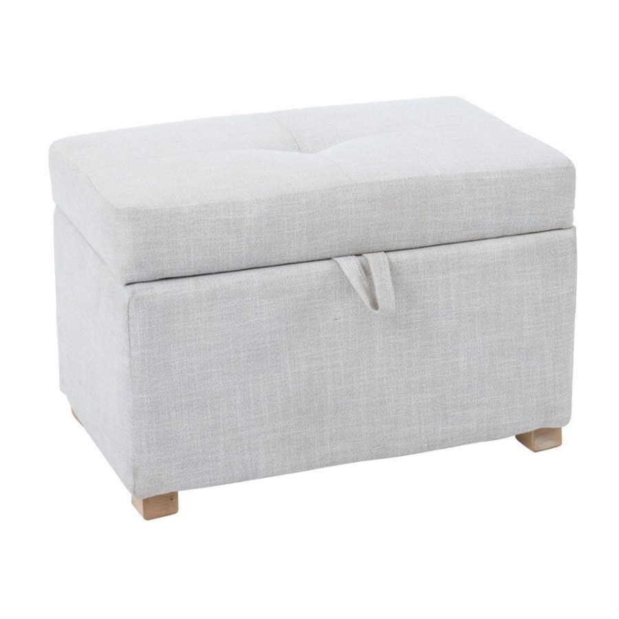 Nursery Gaia Baby | Serena Footstool - Oatmeal