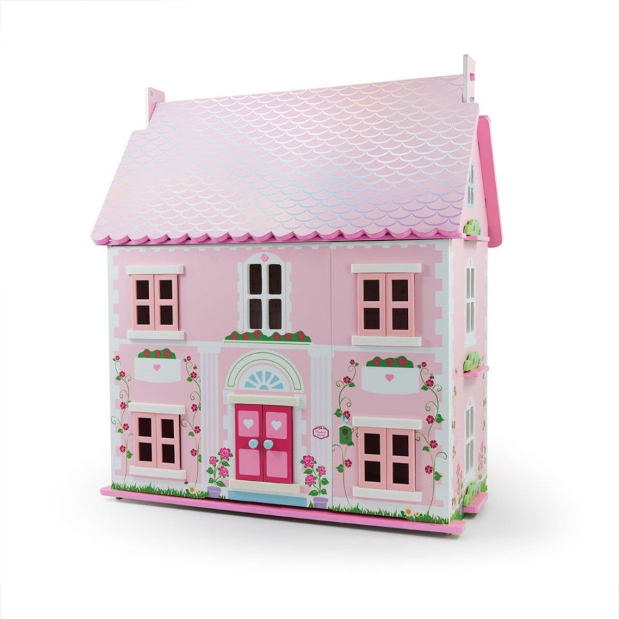 Toys Early Learning Centre | Deluxe Rosebud Dolls House With Furniture