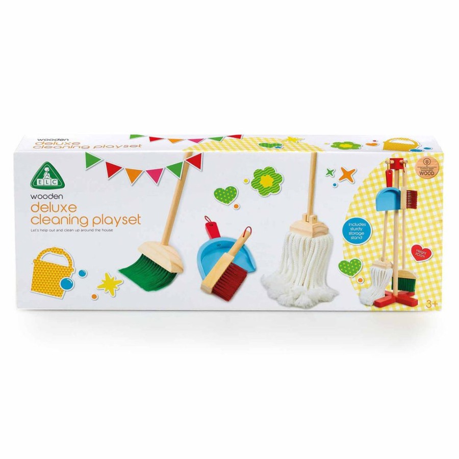 Toys Early Learning Centre | Wooden Deluxe Cleaning Playset