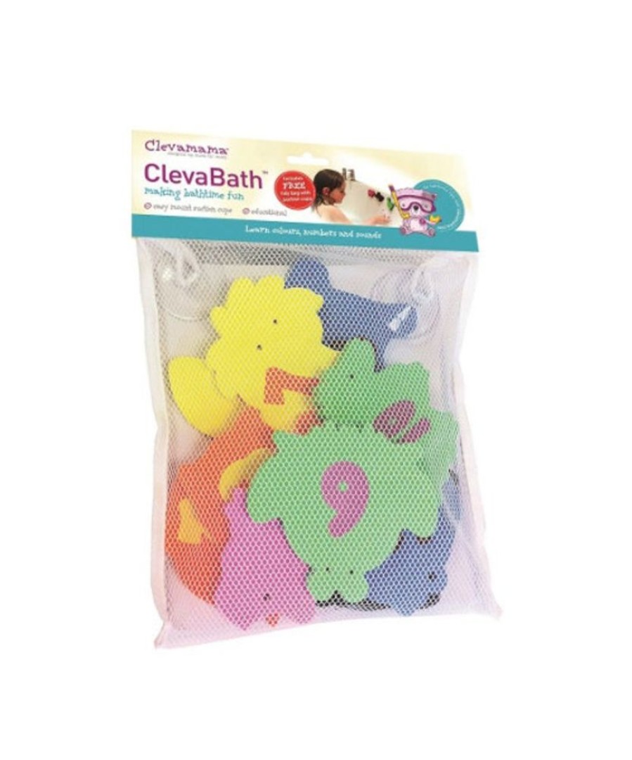 Bathing & Changing Clevamama | Bathtime Toys With Tidy Bag