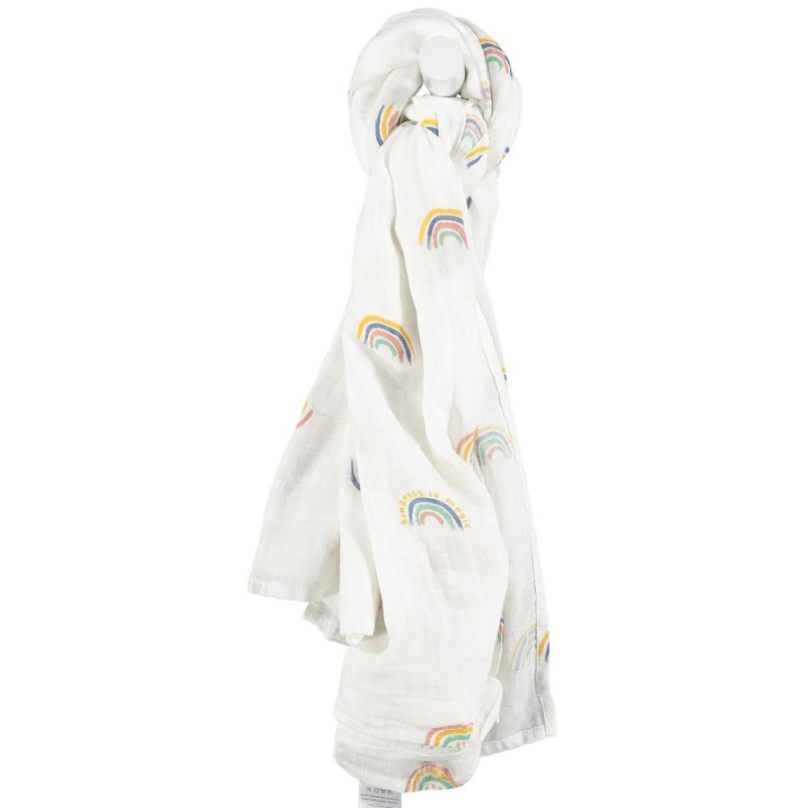 Clothing & Gifts From Babies with Love | Kindness Is Magic Organic Muslin Shawl