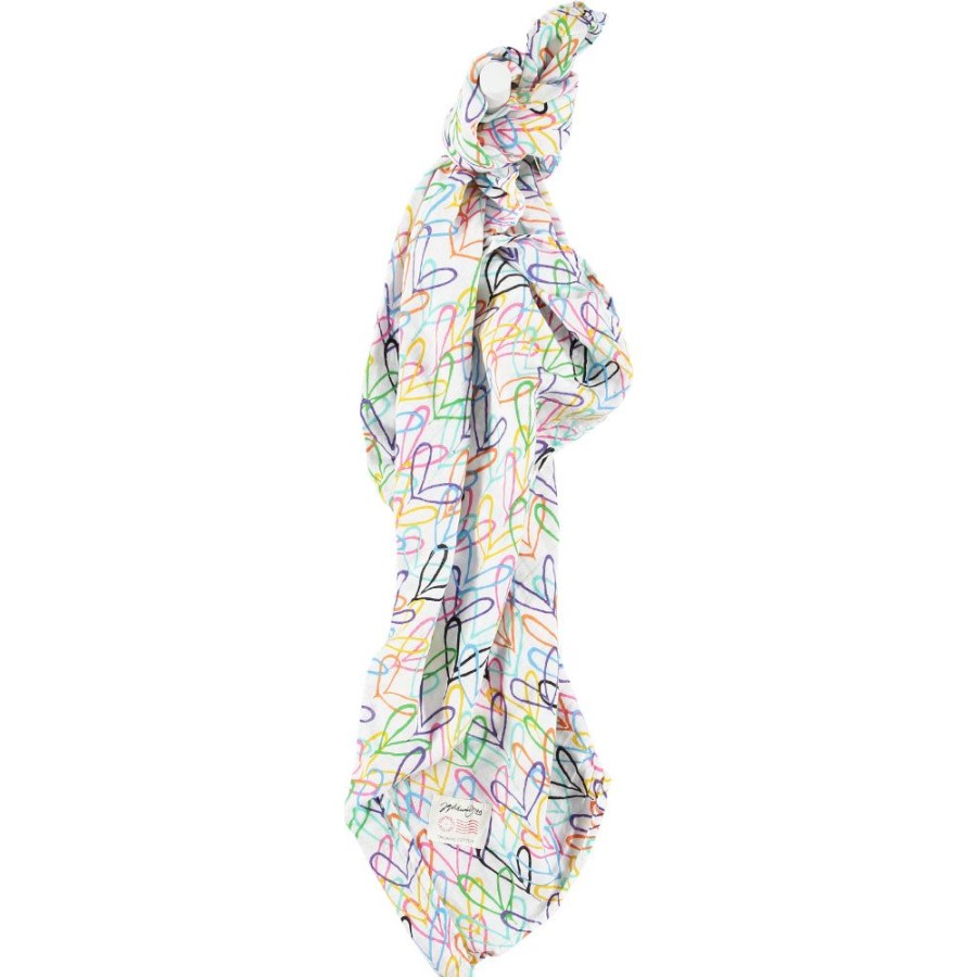 Clothing & Gifts From Babies with Love | #Lovewall Organic Muslin Shawl & Swaddling Wrap