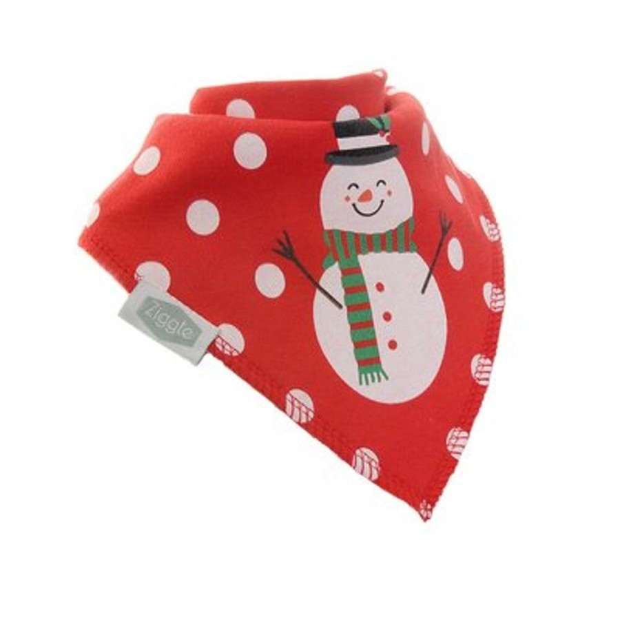 Feeding & Safety Ziggle | Christmas Bib