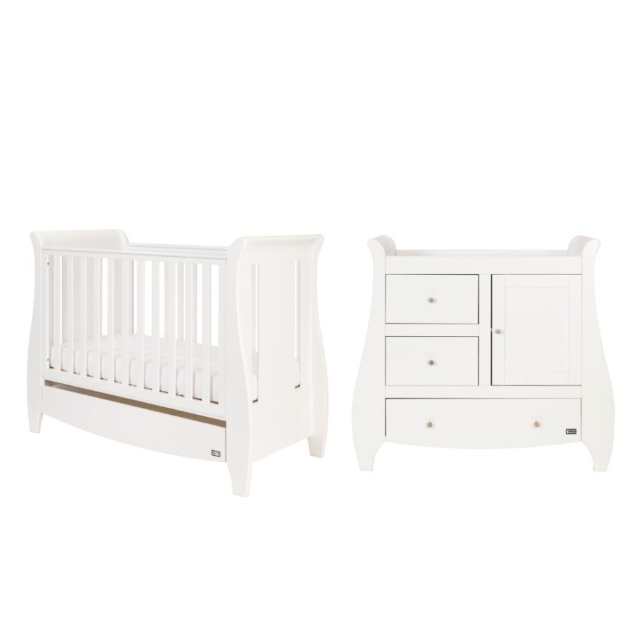 Nursery Tutti Bambini | Lucas 2 Piece Room Set - White