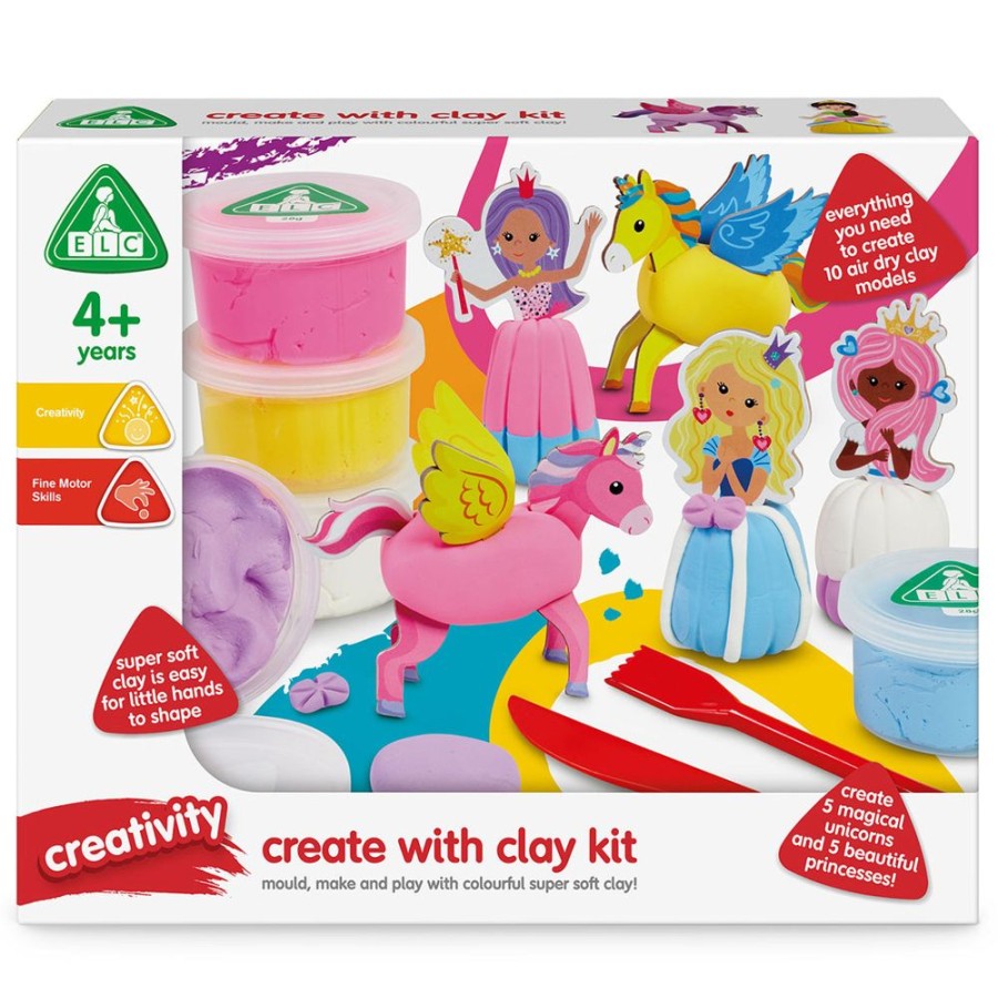 Toys Early Learning Centre | Create With Clay Kit - Princess And Unicorns