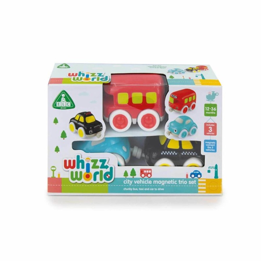 Toys Early Learning Centre | Whizz World City Vehicle Trio