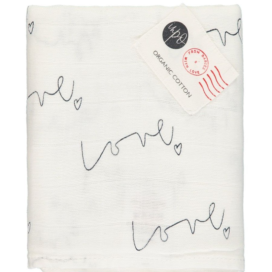 Clothing & Gifts From Babies with Love | Love Muslin Square Gift Box (Set Of 2)