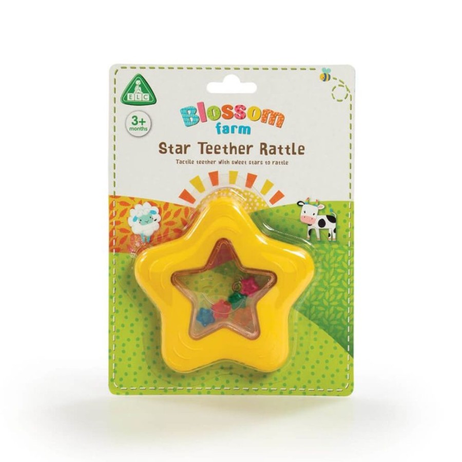 Toys Early Learning Centre | Blossom Farm Star Teether Rattle