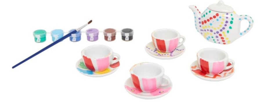 Toys Early Learning Centre | Paint Your Own Tea Set