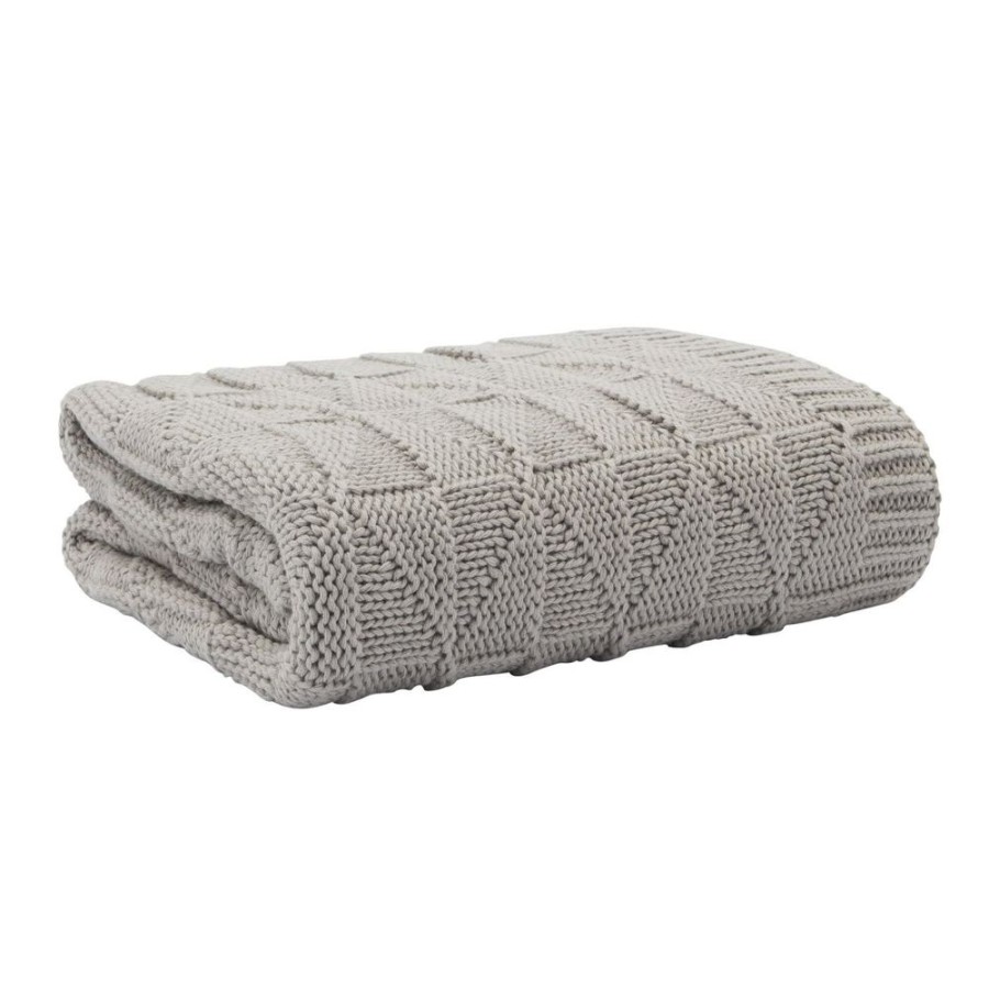 Nursery Tutti Bambini | Knitted Blanket 75X100Cm - Putty