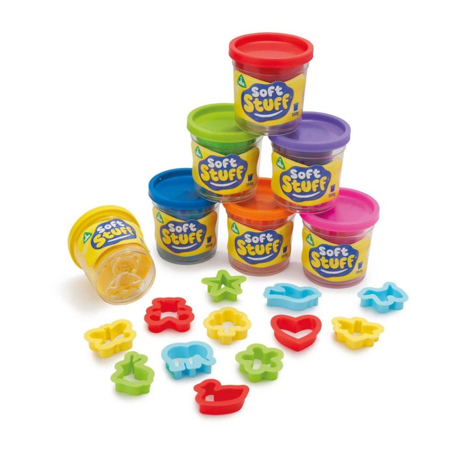 Toys Early Learning Centre | Soft Stuff Bumper Rainbow Dough Set