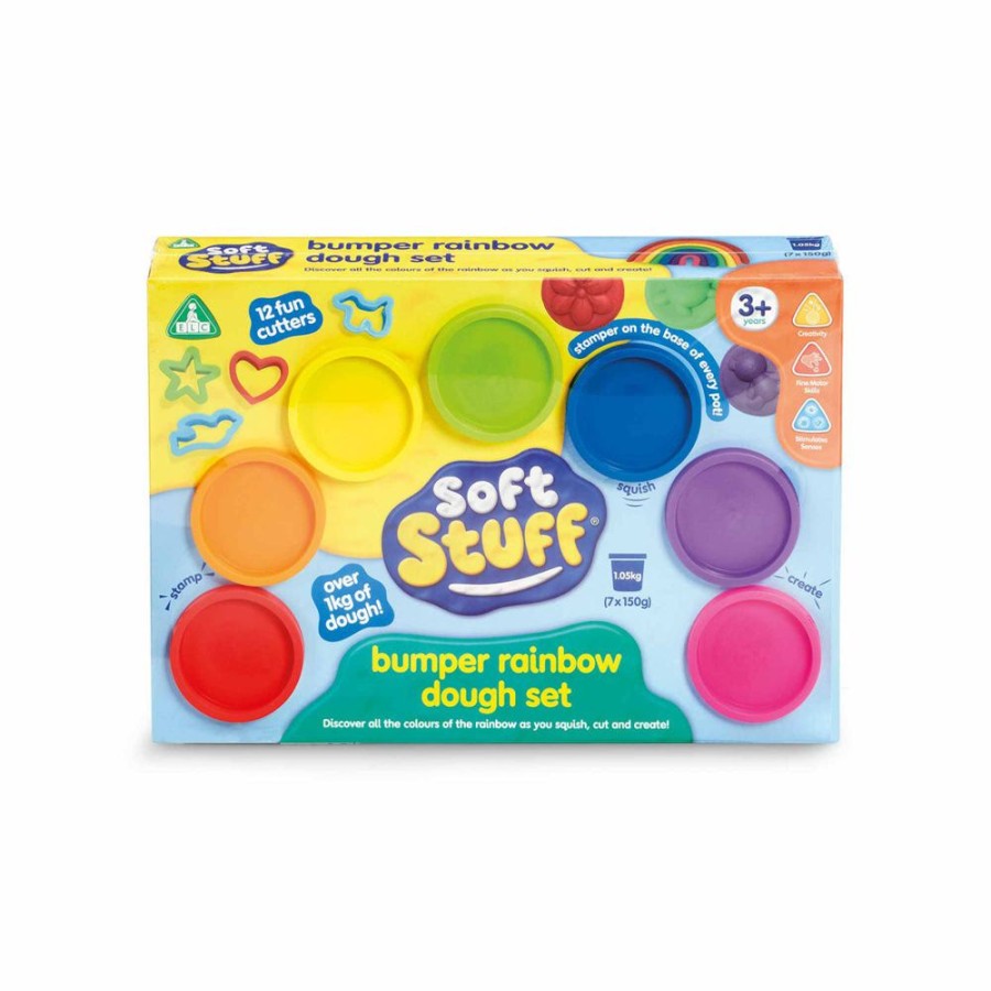 Toys Early Learning Centre | Soft Stuff Bumper Rainbow Dough Set