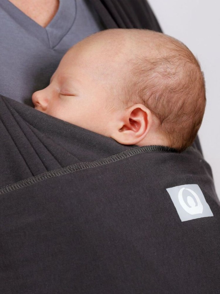 Car Seats & Carriers Gaia Baby | Stretchy Organic Wrap - Graphite