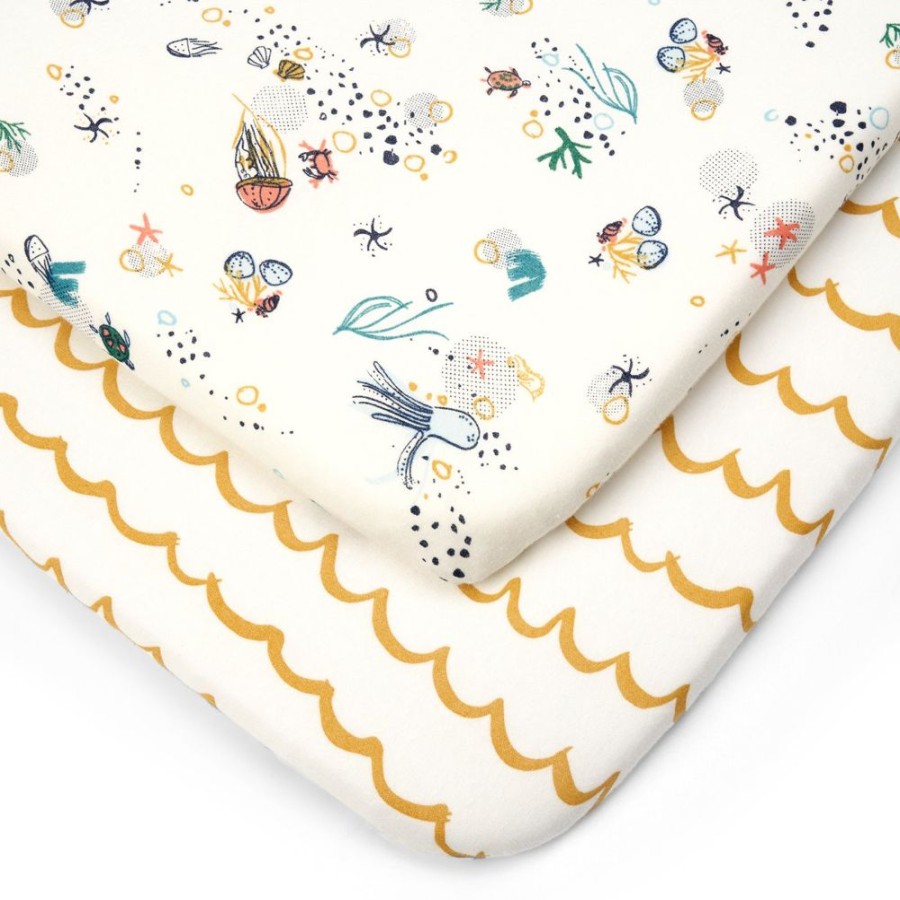 Nursery Tutti Bambini | Fitted Cozee Crib Sheets 2Pk