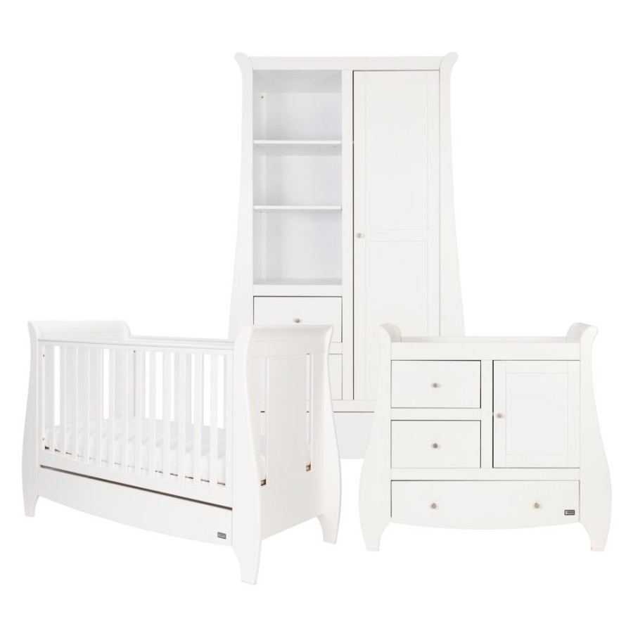 Nursery Tutti Bambini | Katie 3 Piece Room Set - White