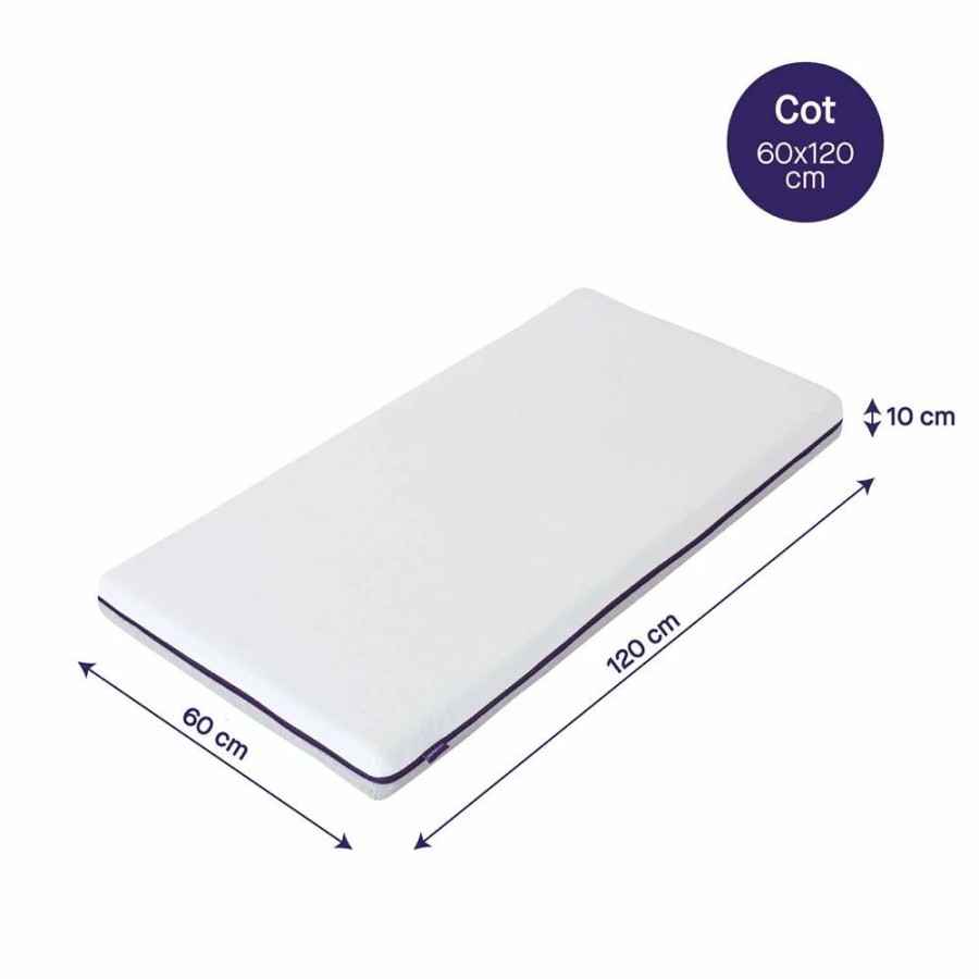 Nursery Clevamama | Climate Control Cool Gel Cot Mattress - 120 X 60