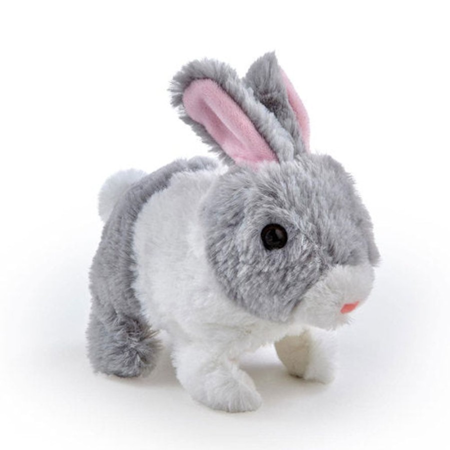 Toys Addo | Pitter Patter Pets Teeny Weeny Bunny - Grey