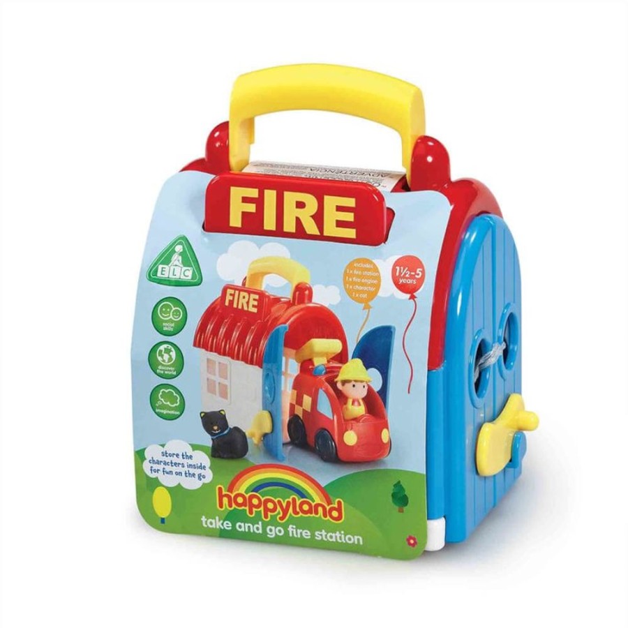 Toys Early Learning Centre | Happyland Take And Go Fire Station