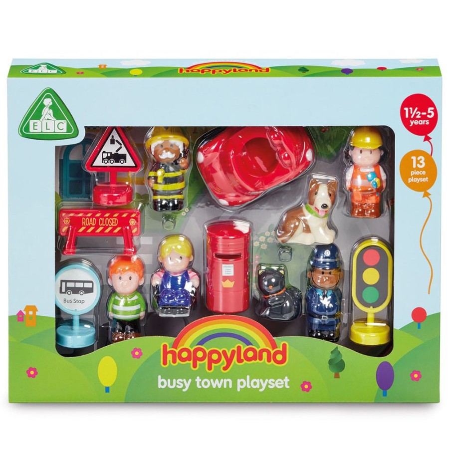 Toys Early Learning Centre | Happyland Busy Town Playset