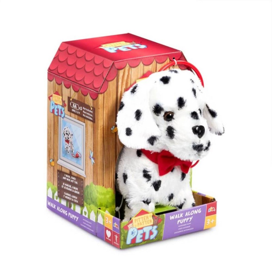 Toys Addo | Pitter Patter Pets Walk Along Puppy - Dalmatian