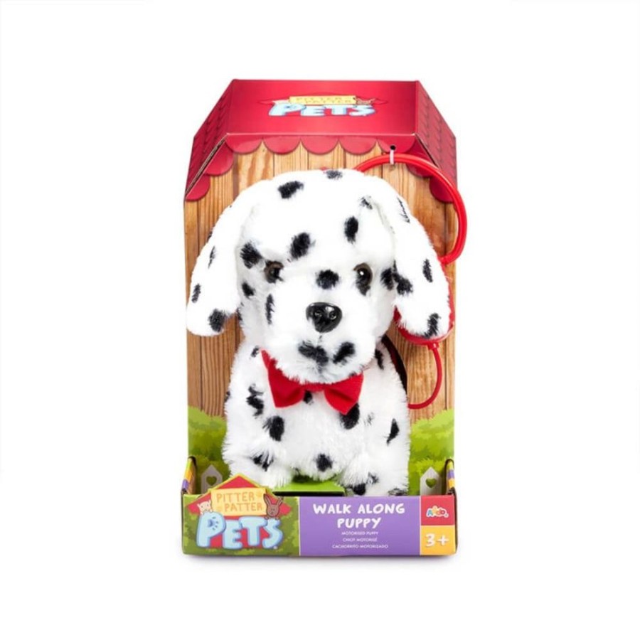 Toys Addo | Pitter Patter Pets Walk Along Puppy - Dalmatian