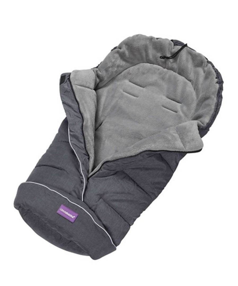 Pushchairs Clevamama | Universal Footmuff - Grey