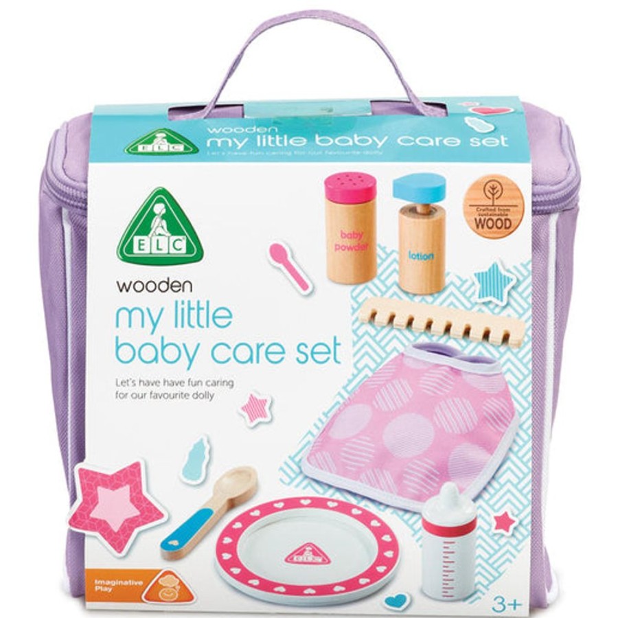 Toys Early Learning Centre | Wooden My Little Baby Care Set