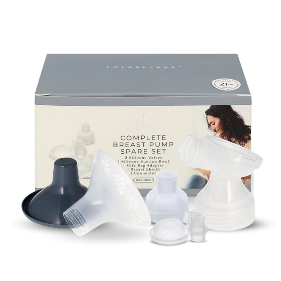 Feeding & Safety Lolau0026Lykke | Complete Breast Pump Spare Part Set