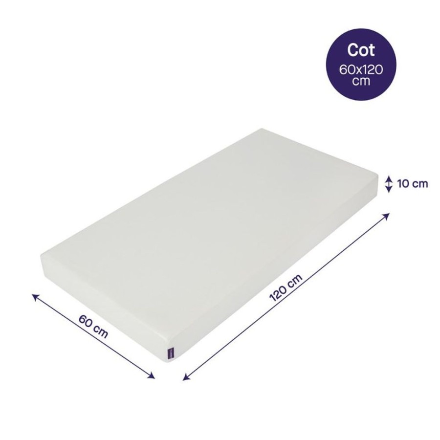 Nursery Clevamama | Anti Allergy Cot Mattress - 120X60Cm