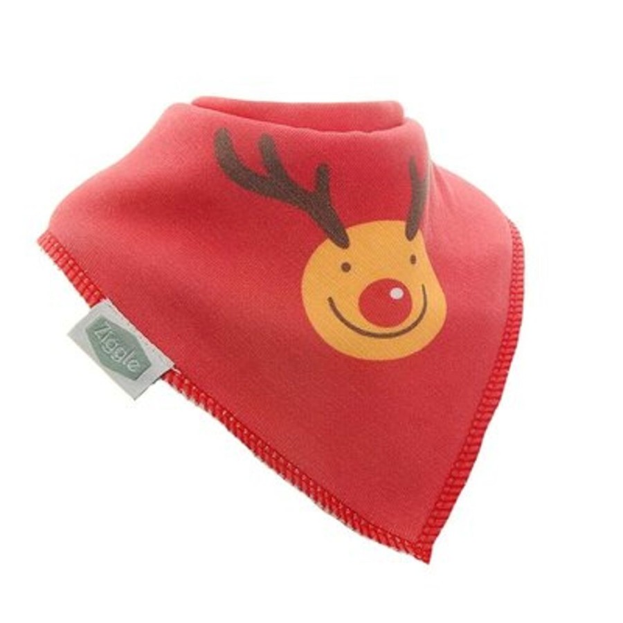 Feeding & Safety Ziggle | Christmas Bib