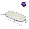 Nursery Clevamama | Clevafoam Moses Basket/Pram Mattress - 66X28Cm