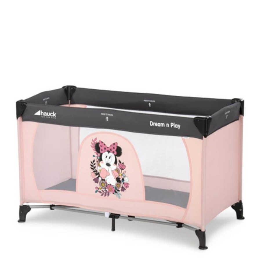 Nursery Hauck | Dream N Play Travel Cot - Minnie Sweetheart