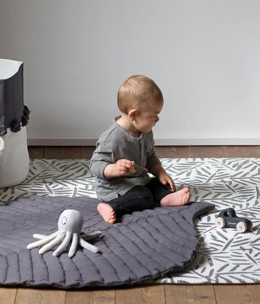 Toys Toddlekind | Organic Leaf Mat - Anchor