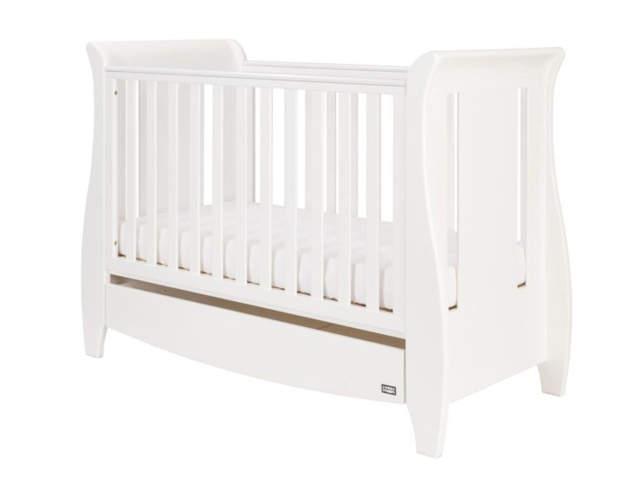 Nursery Tutti Bambini | Katie Mini Sleigh Cot Bed - White